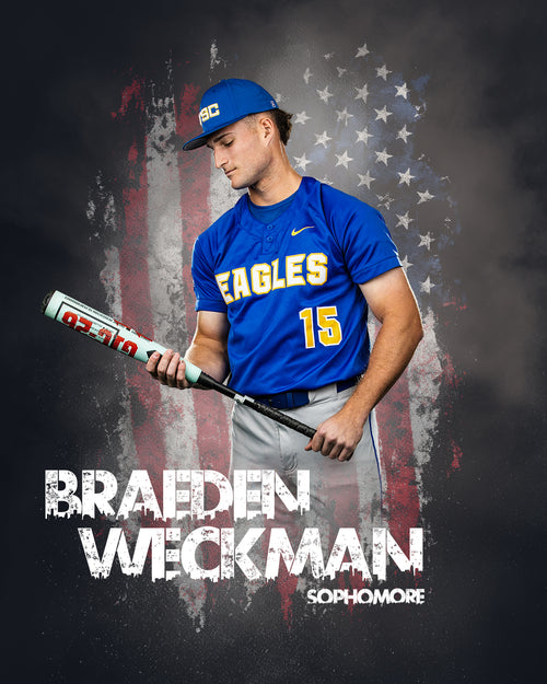 Stars and Stripes Photoshop Template 1